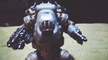 Fallout sentry bot unboxing and reveiw