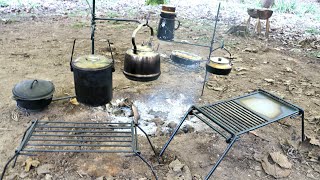 Hand Forged Outdoors Cooking Equipment - TJM Metalworks