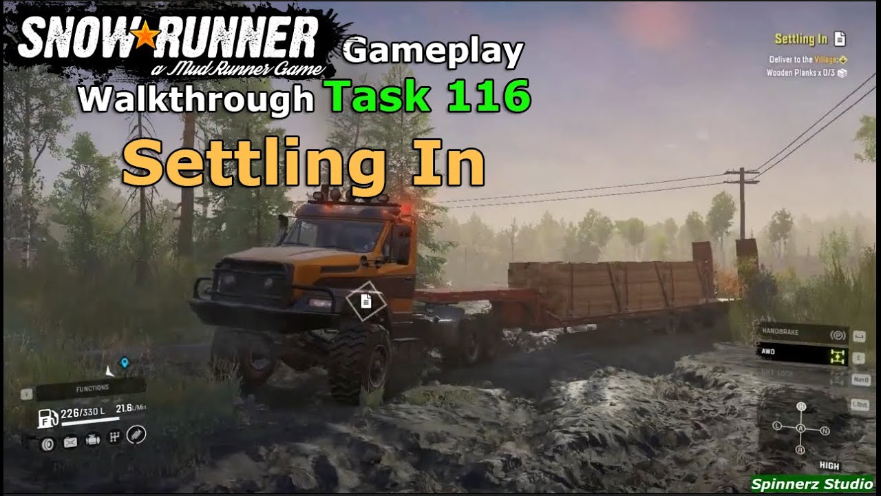 SnowRunner - Settling In | SnowRunner Taymyr Phase 1
