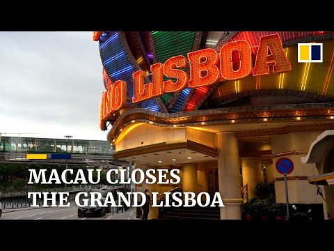 Macau closes the Grand Lisboa for a week, the first casino shuttered since the start of the pandemic