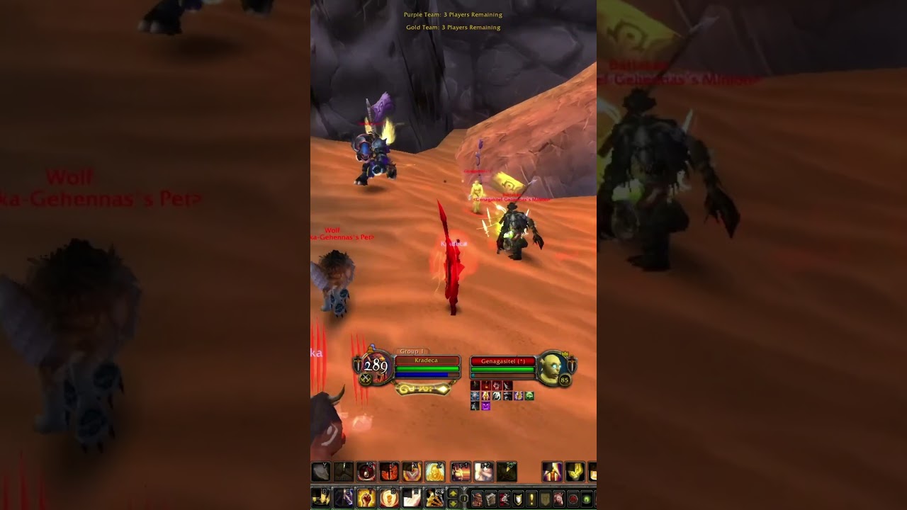 3v3 arena WoW Cataclysm Classic 