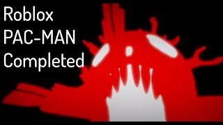 I'M PACMAN AND THE GHOST IS CHASING ME??? | Roblox PAC-MAN