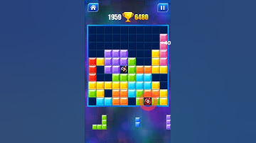 ASMR Tetris Block Puzzle Gameplay #shorts #asmr #relaxing #satisfying #48