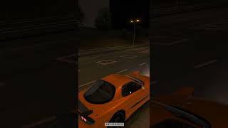 Mazda RX-7 Spirit R  | Swerving Through Traffic | Assetto Corsa - #shorts