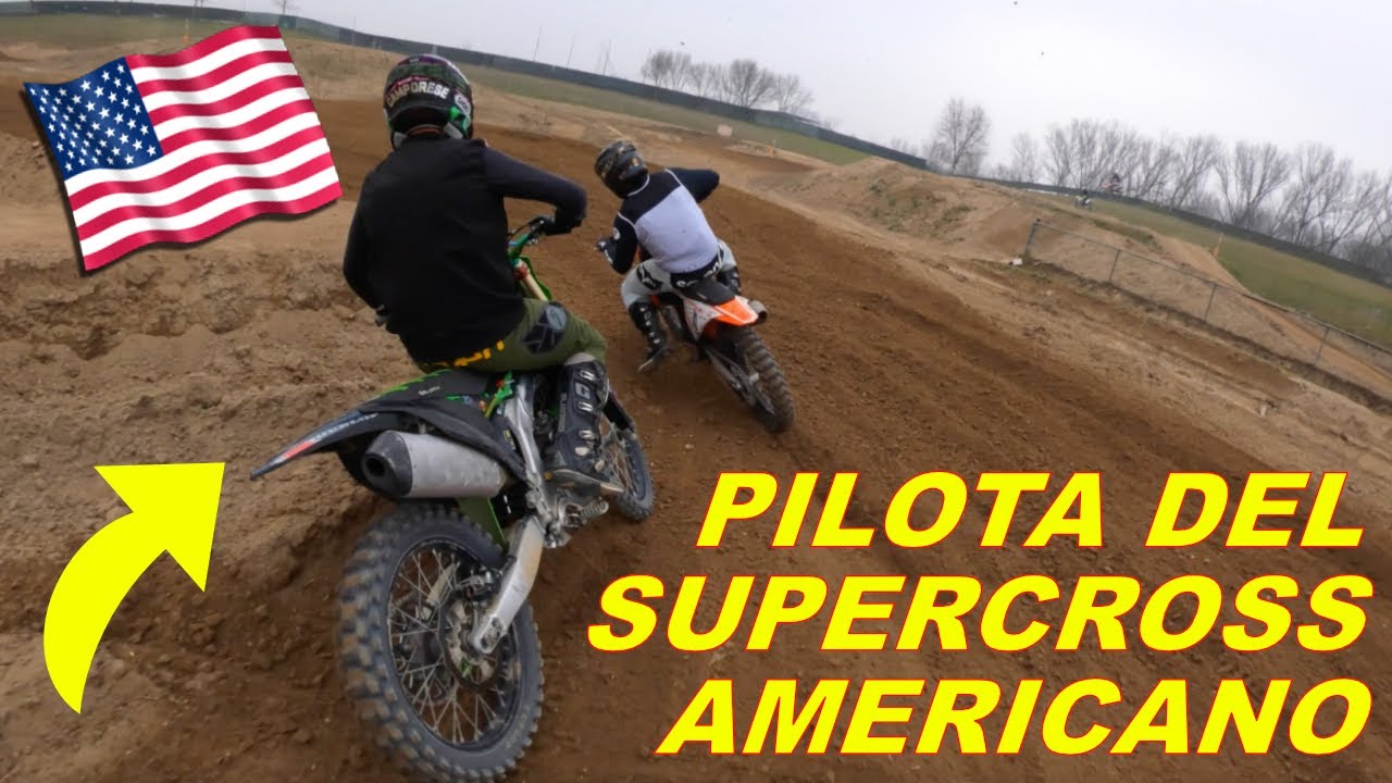 Giro con un pilota dell'AMA SX a Mantova 🇺🇸🔥