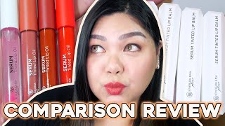 EVER BILENA PLUS SERUM TINTED LIP OIL versus LIP BALM | Comparison Review | Bing Castro