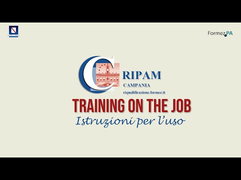 Ripam Campania - training on the job: istruzioni per l'uso