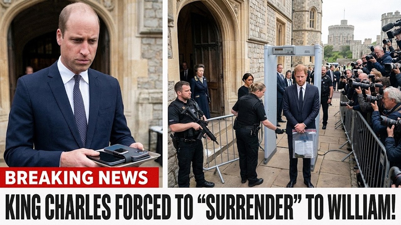 WILLIAM Confiscated HARRY’s Phone at Chapel — HARRY’s Humiliation on ELIZABETH’s Anniversary!