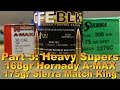 Hodgdon CFE BLK part 5: Heavy supersonics with the 168gr A-MAX and 175gr Match King