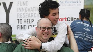 University Hospital oncology doctor, nurses take part in St. Baldrick's Day