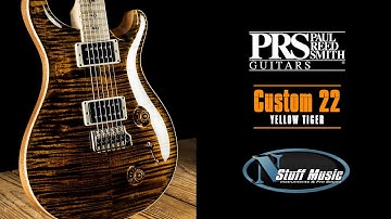 PRS Custom 22 - Yellow Tiger - In-Depth Demo!