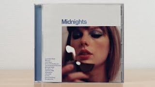 Taylor Swift - Midnights (Moonstone Blue Edition) CD UNBOXING