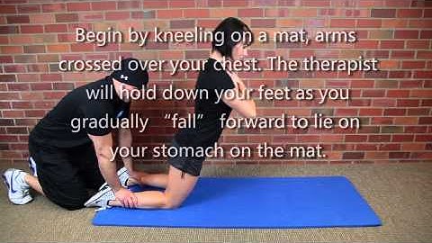 Russian Hamstring Curls Hamstring Exercise