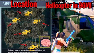 All Helicopter Locations In Payload 3.0 Mode | BGMI | Payload 3.0 Helicopter Locations 🔥