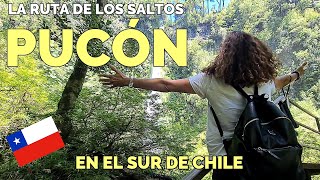 Pucón Chile 🇨🇱 saltos, cascadas y naturaleza extrema
