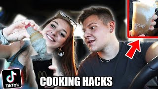 We TASTED Viral TikTok Cooking Life Hacks... (MCDONALD'S SODA FLOAT??)