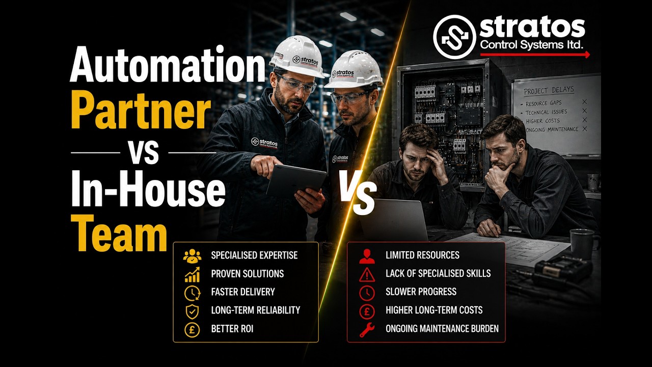 Automation Partner talking to inhouse manufacturing engineers