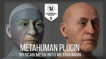 Creating a High-Fidelity Metahuman from 3d scan face in Unreal Engine 5
