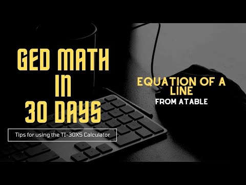 Equation of a