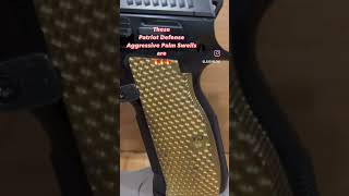 Patriot Defense Aggressive Palm Swell Grips On Cz Shadow 2