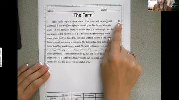 Reading fluency tutorial