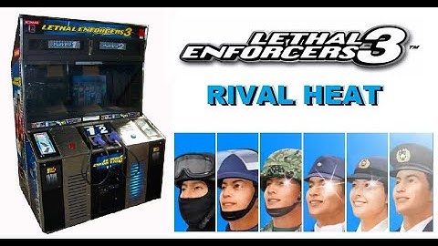 Lethal Enforcers 3 ARCADE COIN OP! Rival Heat mission!
