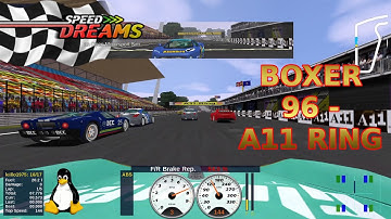 Speed Dreams (Linux) - Supercar Boxer 96 at A11-Ring (Spielberg)