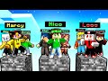 SOPRAVVIVI agli YOUTUBERS su UN PILASTRO DI BEDROCK in MINECRAFT! - SPECIALE