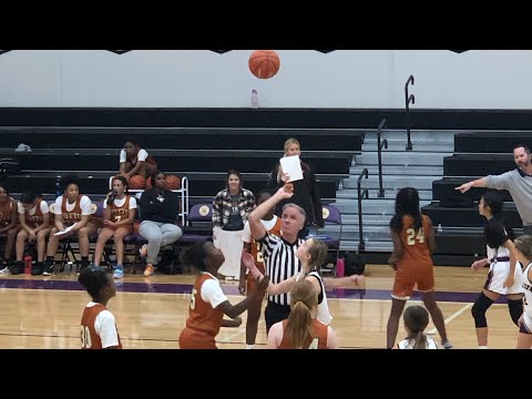 Sarai Odunaiya - 1st school basketball game highlights | 7th grade| Hutto Middle School | 11/14/2023