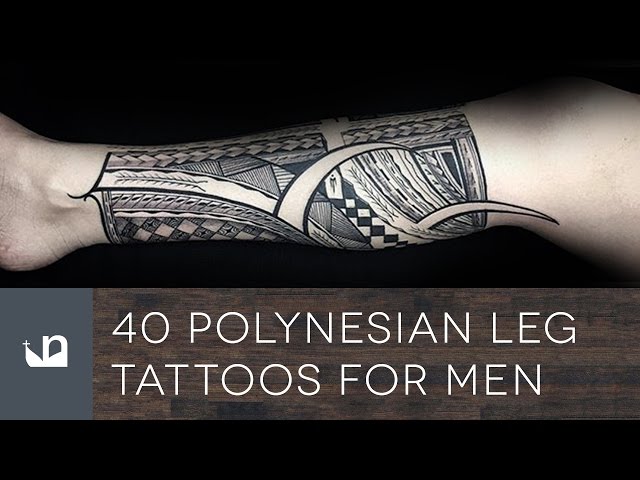 Freestyle Freehand Polynesian Tribal Style Leg Tattoo for Tito. Thanks Tito  for trusting me to do my first freestyle tribal design from... | Instagram