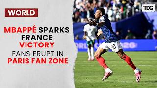 France Beat Senegal 3-1 | Mbappé Leads Victory as Paris Fans Celebrate in Fan Zones