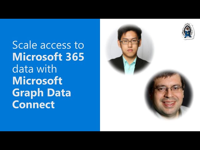 Scale access to Microsoft 365 data with Microsoft Graph Data Connect