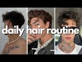 Hair care routine for guys