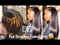 DIY: How To Get A Flat Braiding Foundation |Very Detailed |