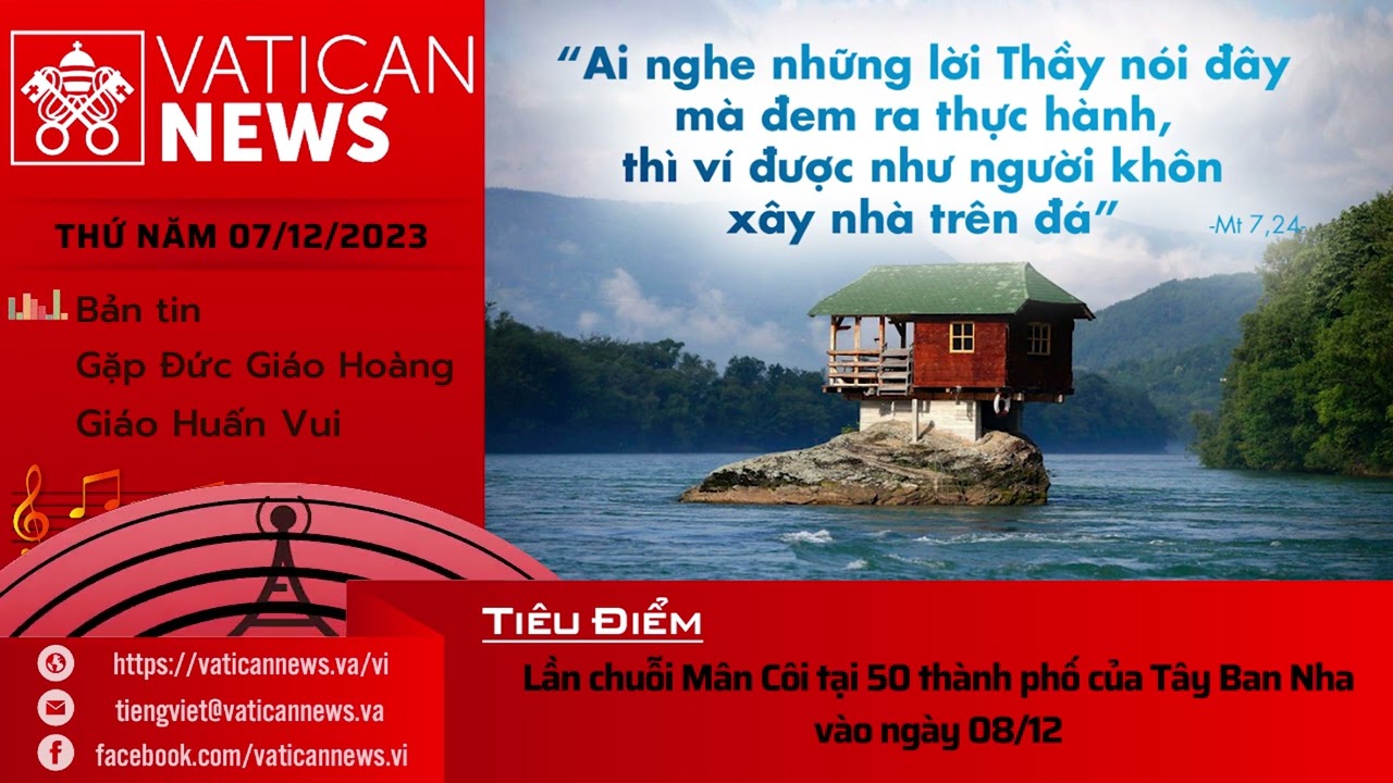 Radio thứ Năm 07/12/2023 - Vatican News Tiếng Việt