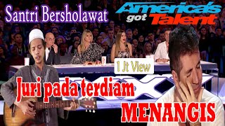 Santri Asal Indonesia Membawakan Sholawat di America's Got Talent 2021, Bikin Juri Sedih - parodi