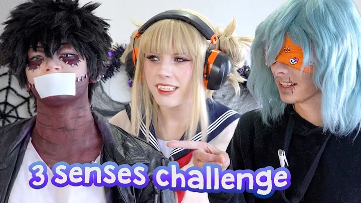 Can the League Bake With Only 3 Senses? | My Hero Academia Cosplay [League of Villains]