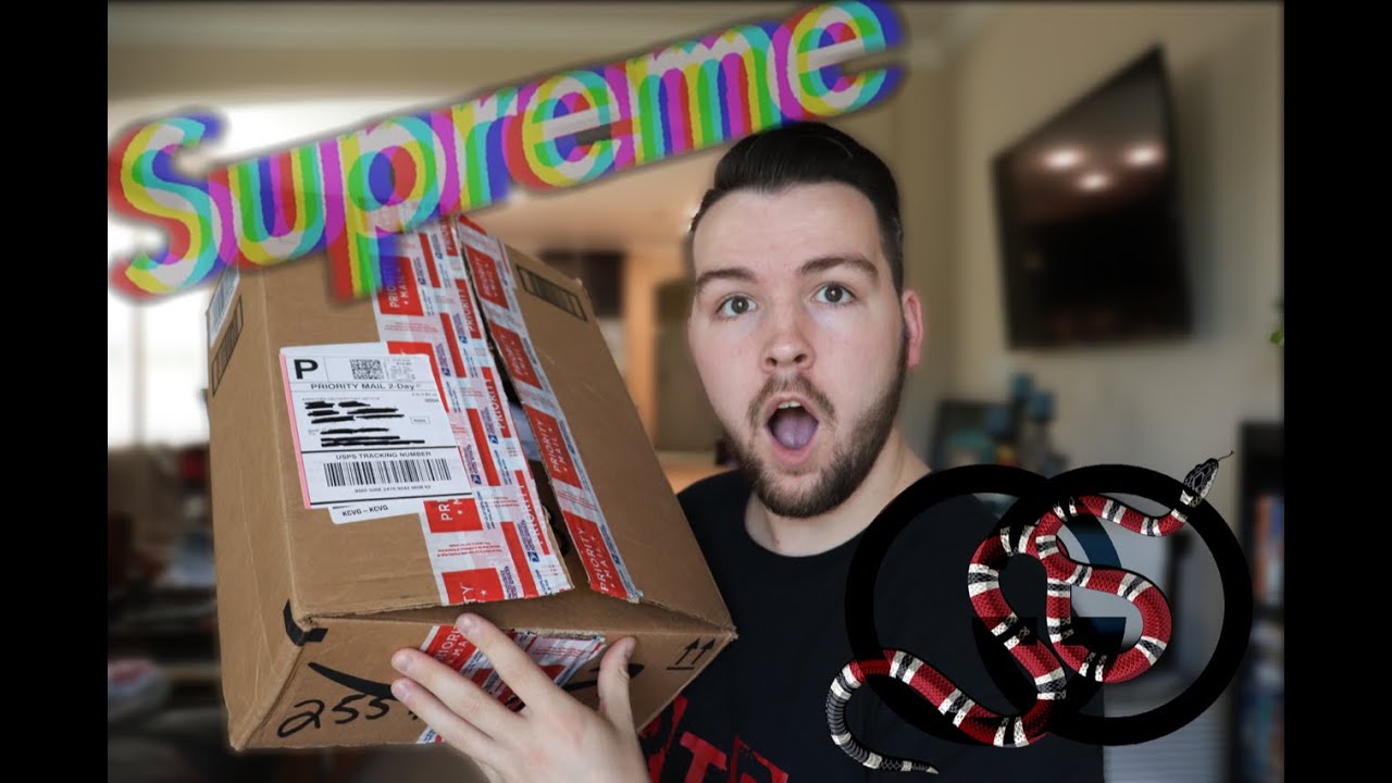 EBAY SUPREME MYSTERY BOX!!! BEST BOX EVER