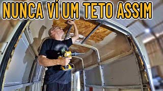 CORTANDO o TETO do MOTORHOME