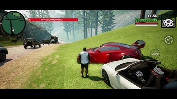 GTA SA Definitive Edition Mobile (Android/ios) New Cleo Mod Menu Cheat - 4k GFX Graphics