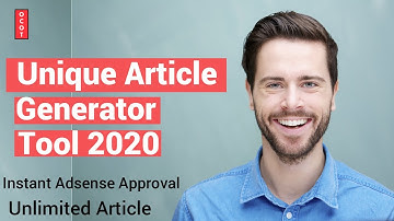 Best Free Unique Article Generator Tool 2020 | Instant Google Adsense Approve