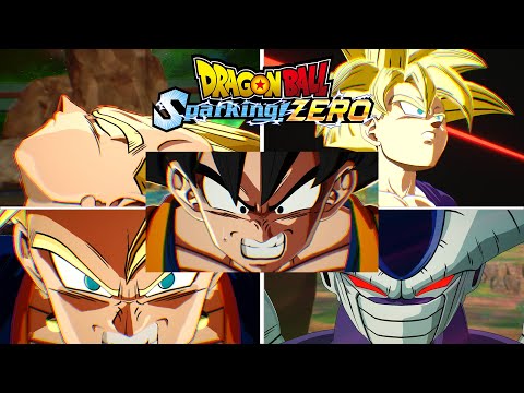 Todas las Transformaciones y Fusiones | Dragon Ball Sparking! Zero