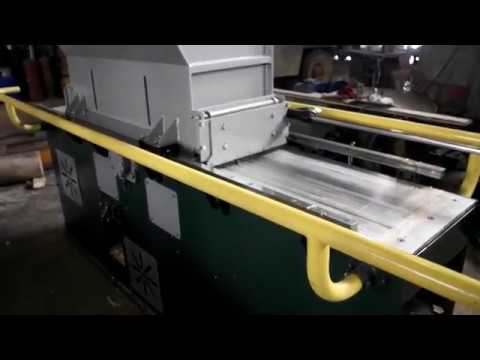 Древесно-стружечный станок ДС-400 - пуск