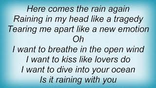 Atrocity - Here Comes The Rain Again Lyrics