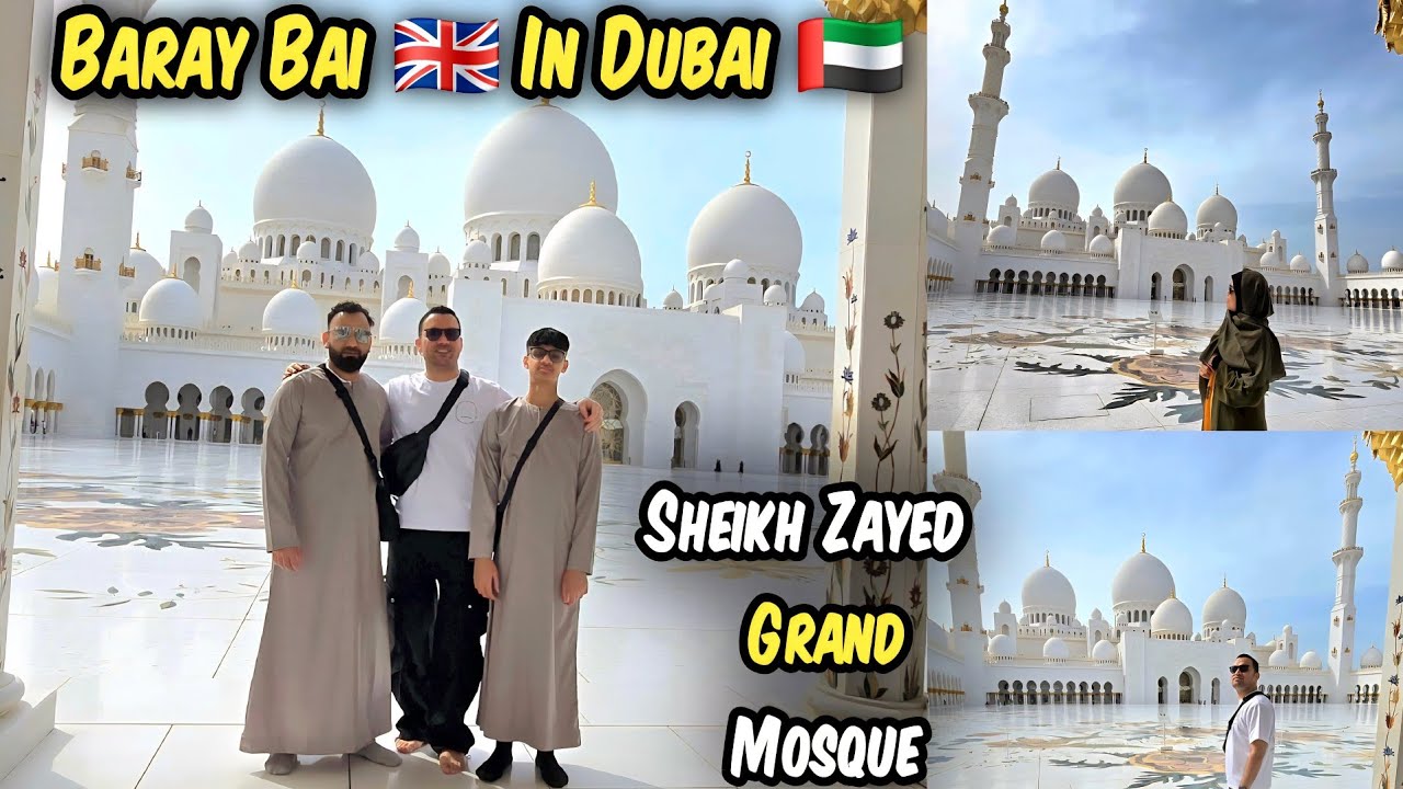 Duniya Ki Khoobsurat Masjid 😍 | Grand Mosque Abu Dhabi | Dubai Vlog | Family Vlog | Abu Dhabi Vlog
