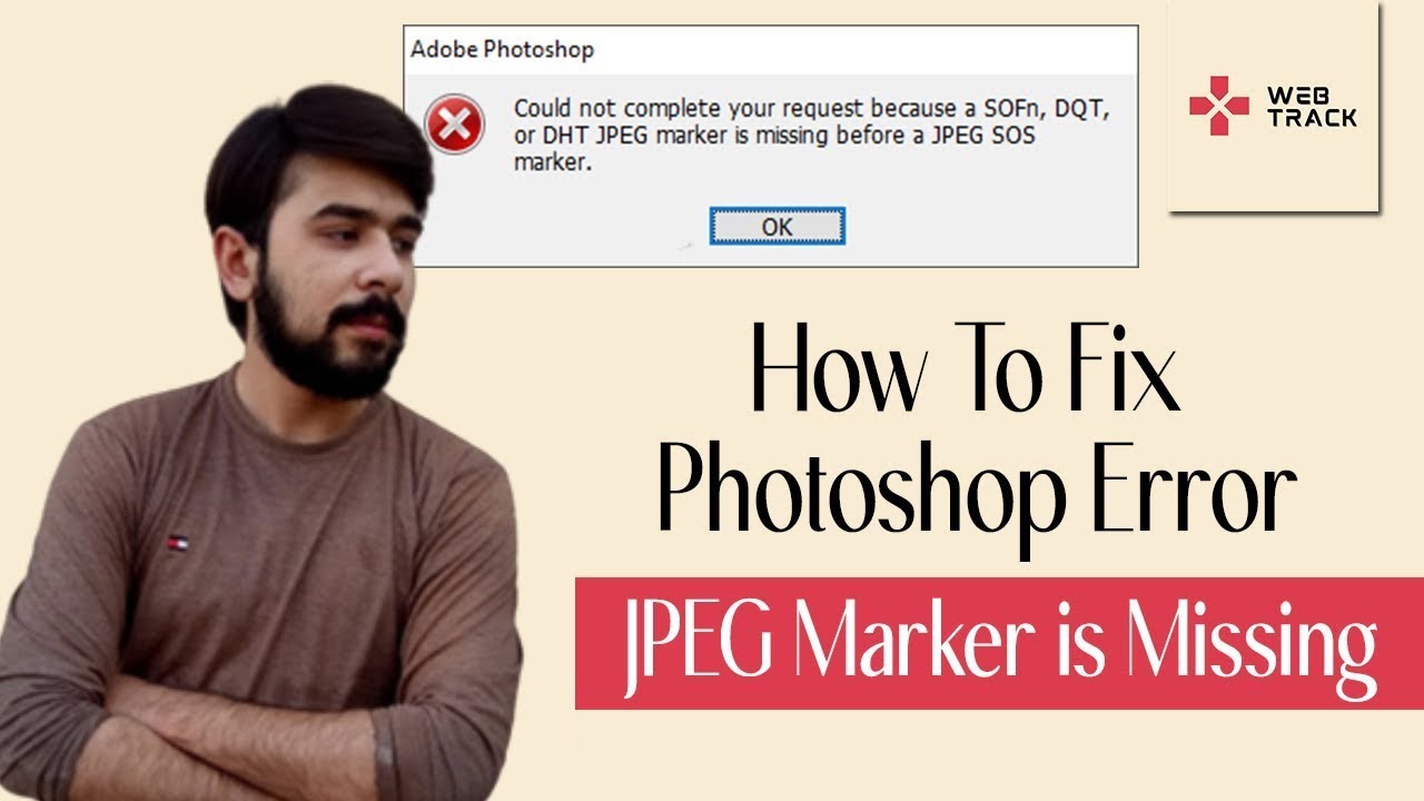 To Fix Photoshop Error JPEG is Missing | WhatsApp Not Opening [SOLVED] - YouTube