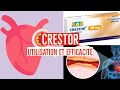 CRESTOR (Rosuvastatine) : Hypolipidémiant Statine