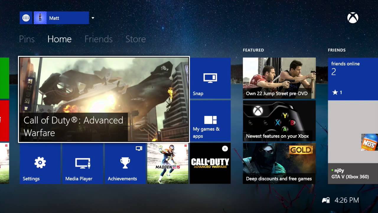 XBOX ONE NOVEMBER UPDATE WALLPAPERS!!! YouTube
