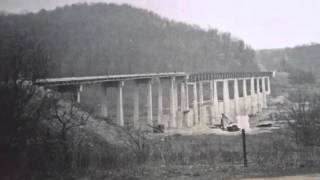 US 40  demolished 1946 bridge resurfaces Yough Lake Pa