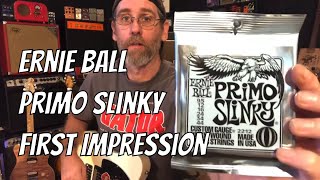 Ernie Ball Primo Slinky First Impression